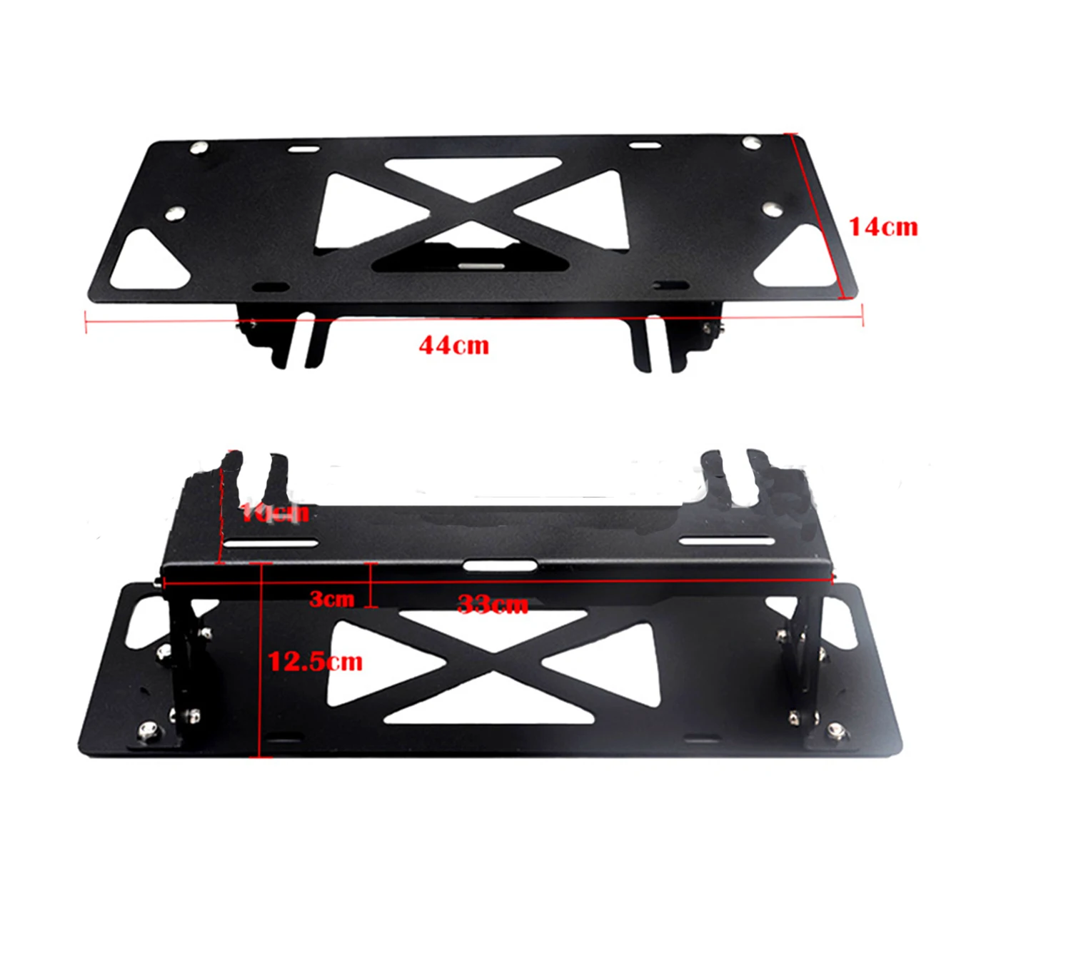 Складная рамка для переднего номерного знака кронштейн обычной установки