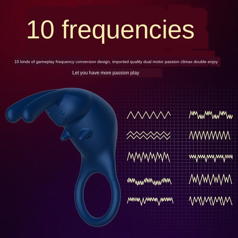 Вибро кольцо с USB зарядкой и задержкой стимуляции | Красота здоровье