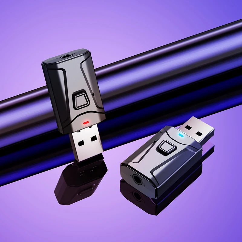 4 в 1 Bluetooth 5 0 USB адаптер поддерживает функцию голосового вызова Функция|Адаптеры и