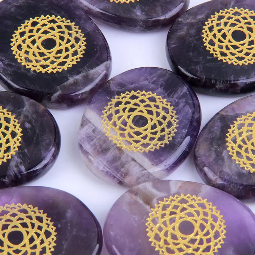 1 шт. натуральный заживляющий Аметист пальмовый камень с кристаллами