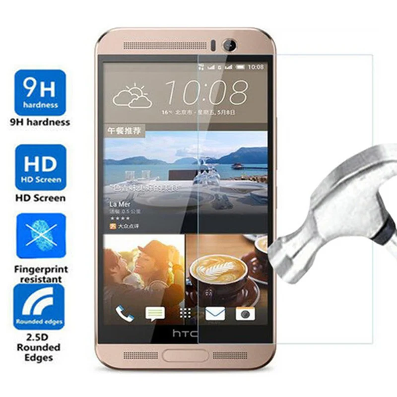 Закаленное стекло для HTC 816 820 825 826 828 830 защитное твердая защита экрана телефона