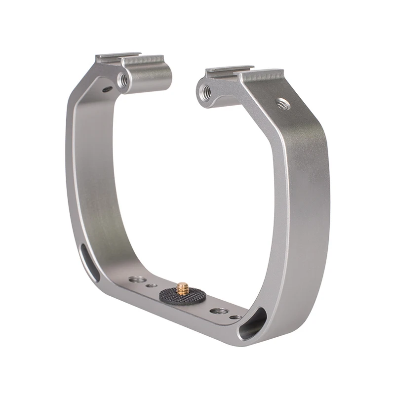 Двойная головка держатель холодного башмака кронштейн 1/4 &quot3/8&quot для GoPro 7 6 5 4 Yi 4K