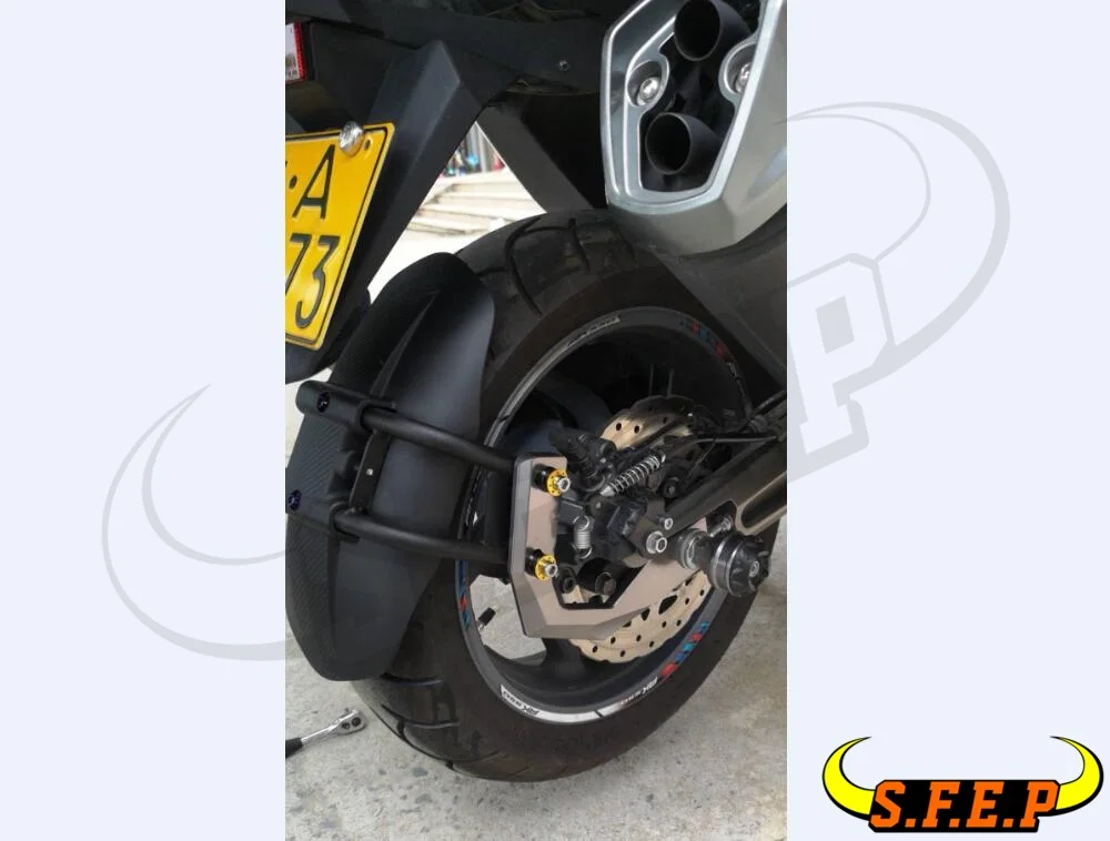 

Motorcycle Rear Wheel Fender Bracket Mudguard Protector For KYMCO AK550 2017-2018-2019