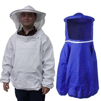 beekeeping jacket smock protective protector bee keeping hat sleeve breathable equipment