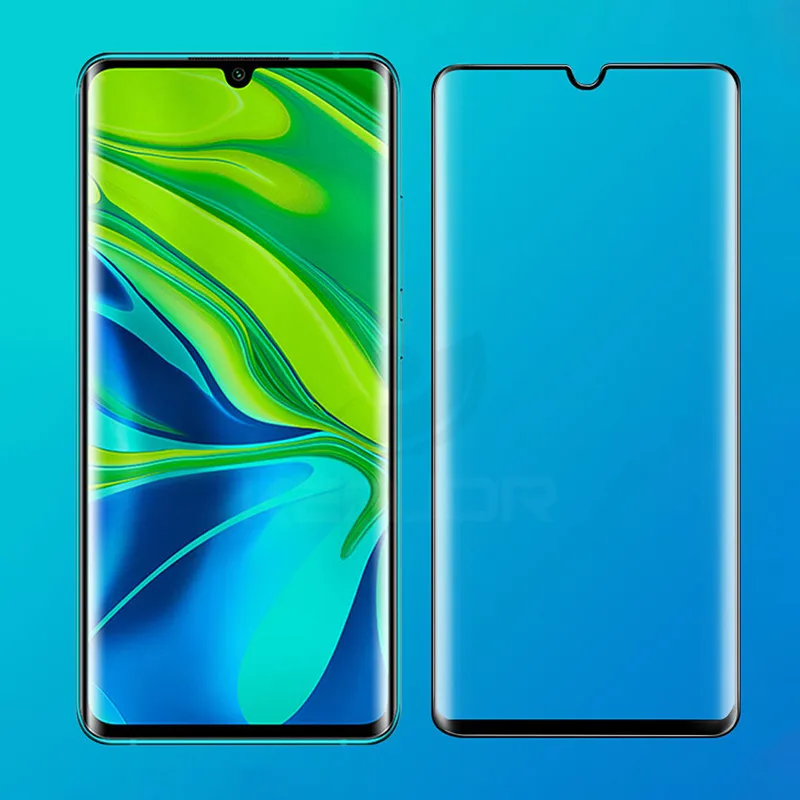 2 шт. Экран пленка для Xiaomi Mi Note 10 pro закаленное стекло противовзрывная Защитная с
