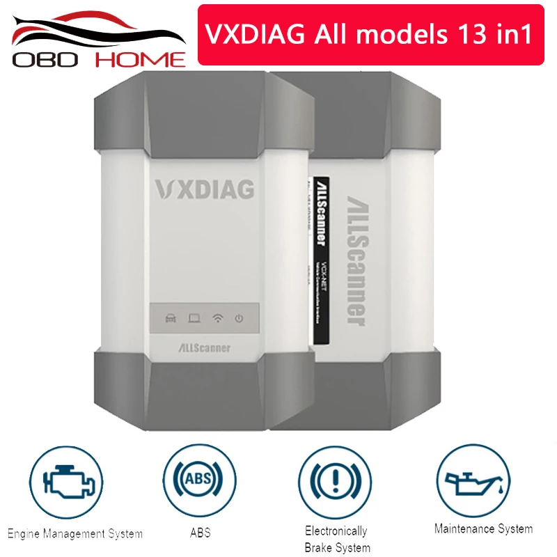 

VXDIAG ALL Models 13 in 1 With Laptop Car Diagnostic Tool Flash Programming For BENZ For BMW For JLR
