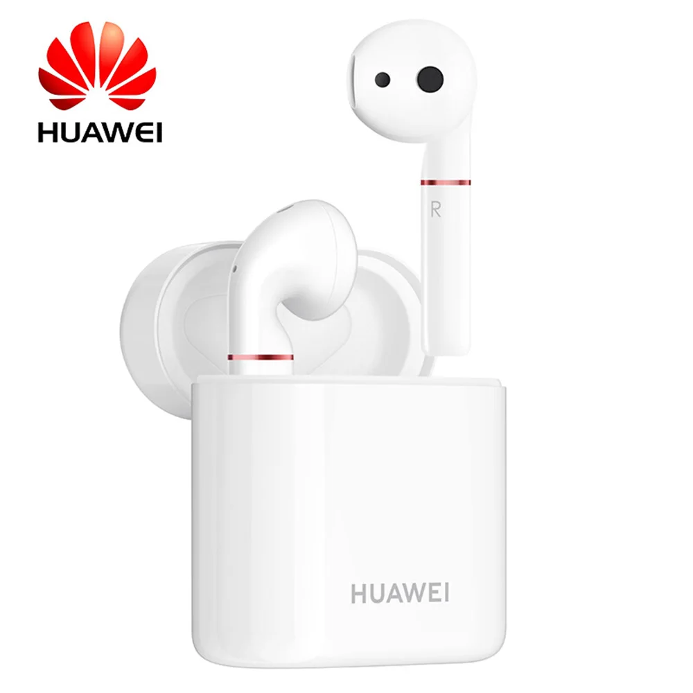 Белый HUAWEI FreeBuds 2 Pro Наушники TWS беспроводные наушники Bluetooth 5,0 Вт/микрофон Водонепроницаемая гарнитура поддержка кости голосовой печати - Цвет: Белый