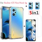 стекло + чехол на realme gt neo2 Case реалми gt 2Pro мягкий  чехол на realme gt neo2 смартфон чехлы realmeGT2 чехол реалми gt 5G чехлы для телефона realmi gt neo 2 5G чехол реалми gt neo Case realme gt 2 Pro