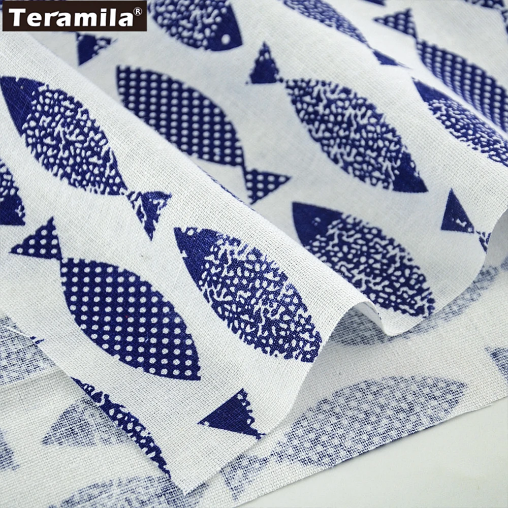 Teramila Текстиль для дома из хлопка и льна Ткань Вышивание Материал tissu скатерть