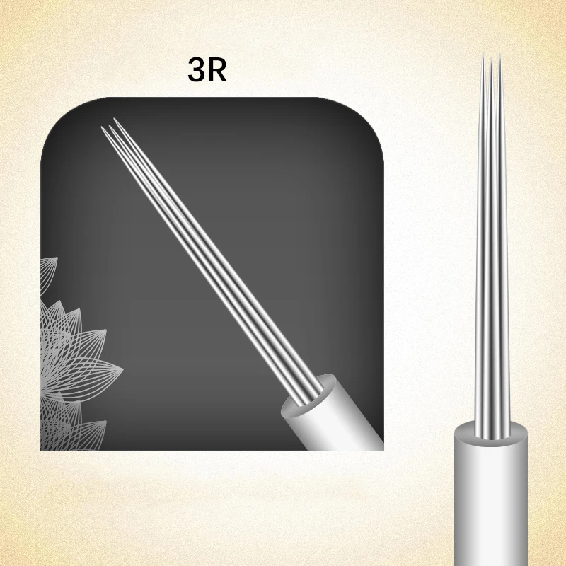 100pcs Microblading Matte Needles Fog Eyeborw Semi Permanent Makeup Blade Shading Round Eyebrow Tattoo Needle for manual pen | Красота и