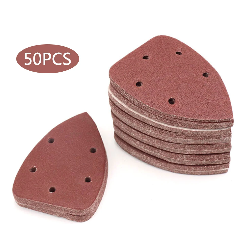 

50pcs Sandpapers 50Pcs Mouse Sanding Sheets Discs Sander Pads Mouse Sandpapers Mixed Grit for Sanding Polishing