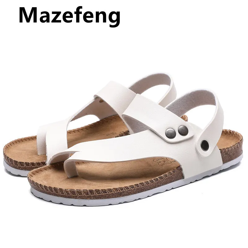 

Men's New Summer Men's Open-toed Sandals Fashion Trend Beach Shoes Slippers Men's Sandals Mens Sandals Summer Leather Sandals