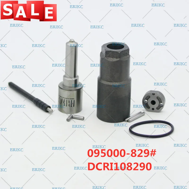 

DCRI108290 Fuel Injector Overhaul Repair Kit Nozzle DLLA155P863 Control Valve Plate 10# for 095000-829# Toyota Hilux