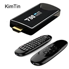 KimTin T98 Mini 6K Android TV Stick RK3318 четырехъядерный 2 Гб 16 Гб 4K Android 10 TV Dongle Miracast 2,4G 5G WiFi умный медиаплеер