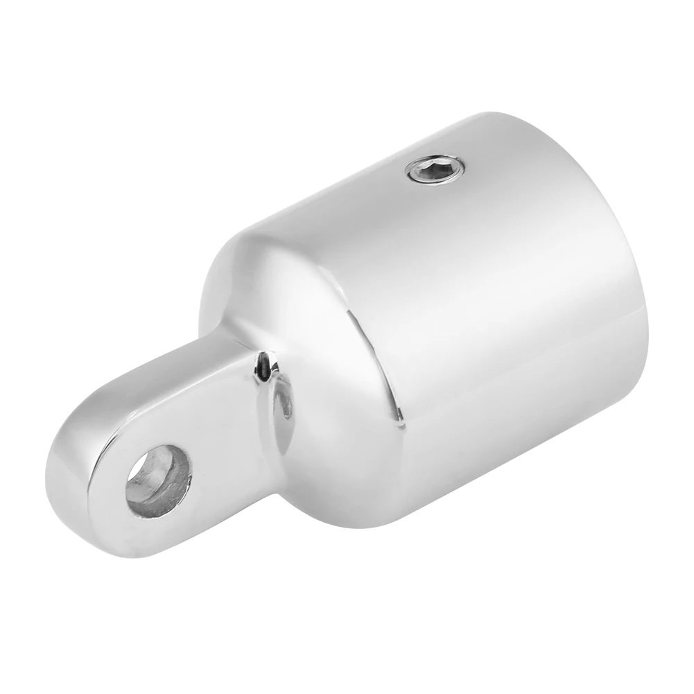 

2Pcs Stainless Steel Marine Boat Eye End Bimini Top Cap Hardware FittingEye End Cap