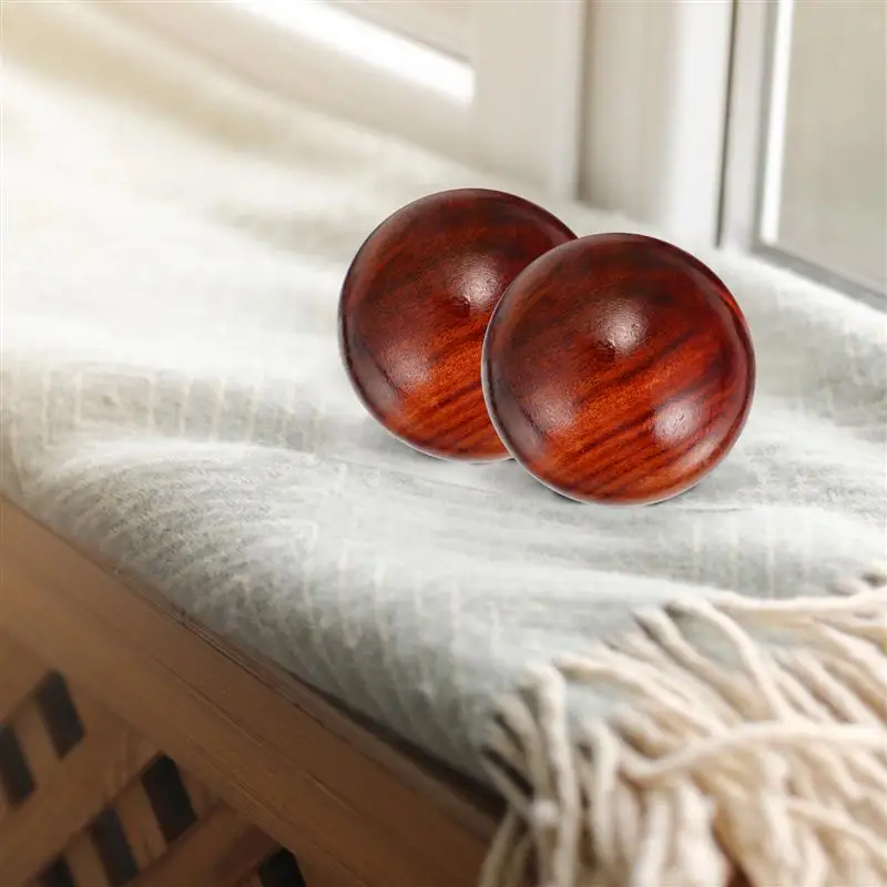 

2pcs Adult Carving Practical Hand Balls Handicraft Massage Balls Acupoint Massager