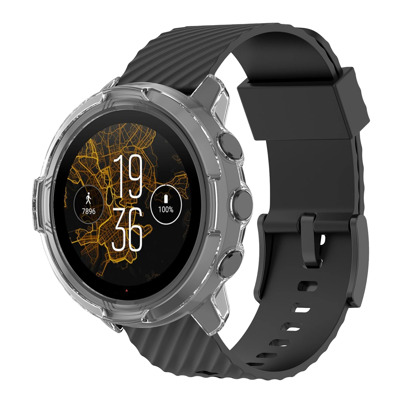 

Чехол из ТПУ, защитный чехол, чехол с защитой от царапин для Suunto 7, защитный чехол, чехол, умные аксессуары для ношения