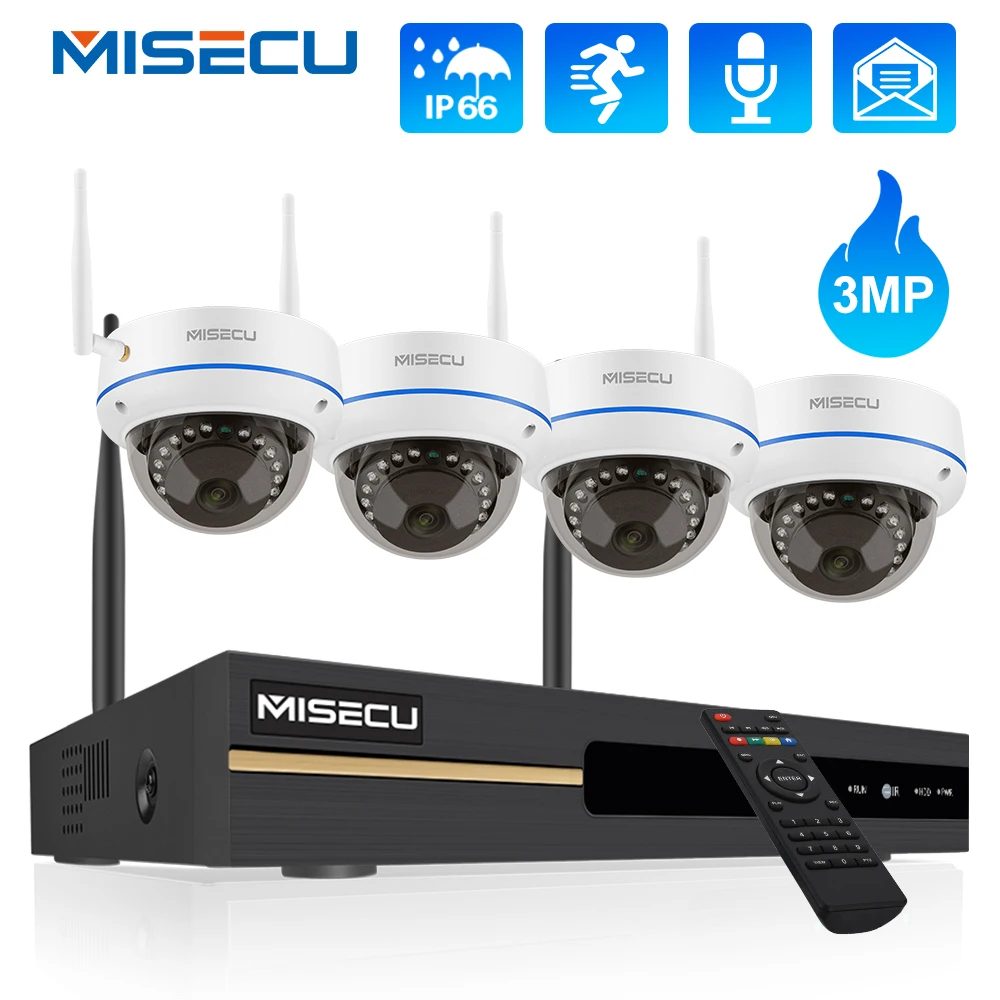 

Беспроводная камера MISECU, 8 каналов, HD, 3 Мп