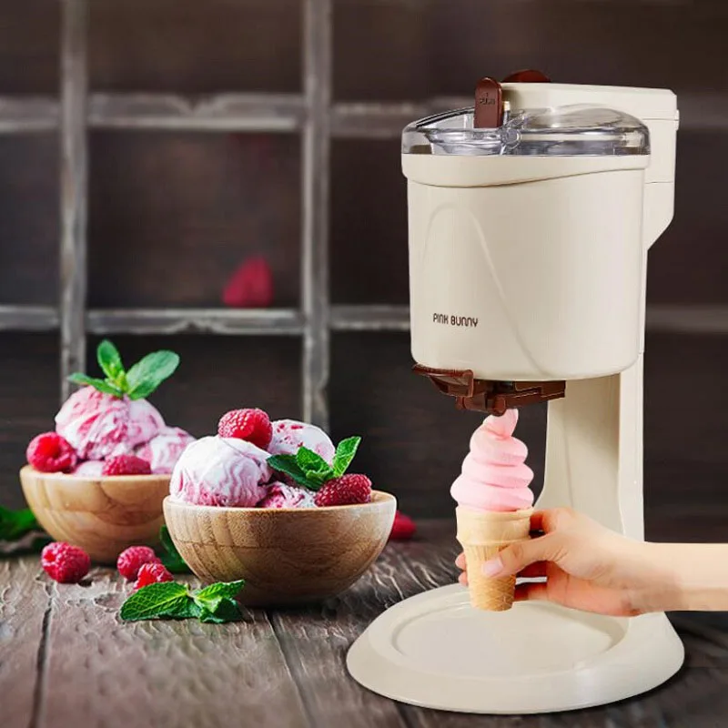 

Icecream Machine Fully Automatic Mini Fruit Ice Cream Maker for Home Electric DIY Fashioned Ice Cream Maker Ice Cream Cone