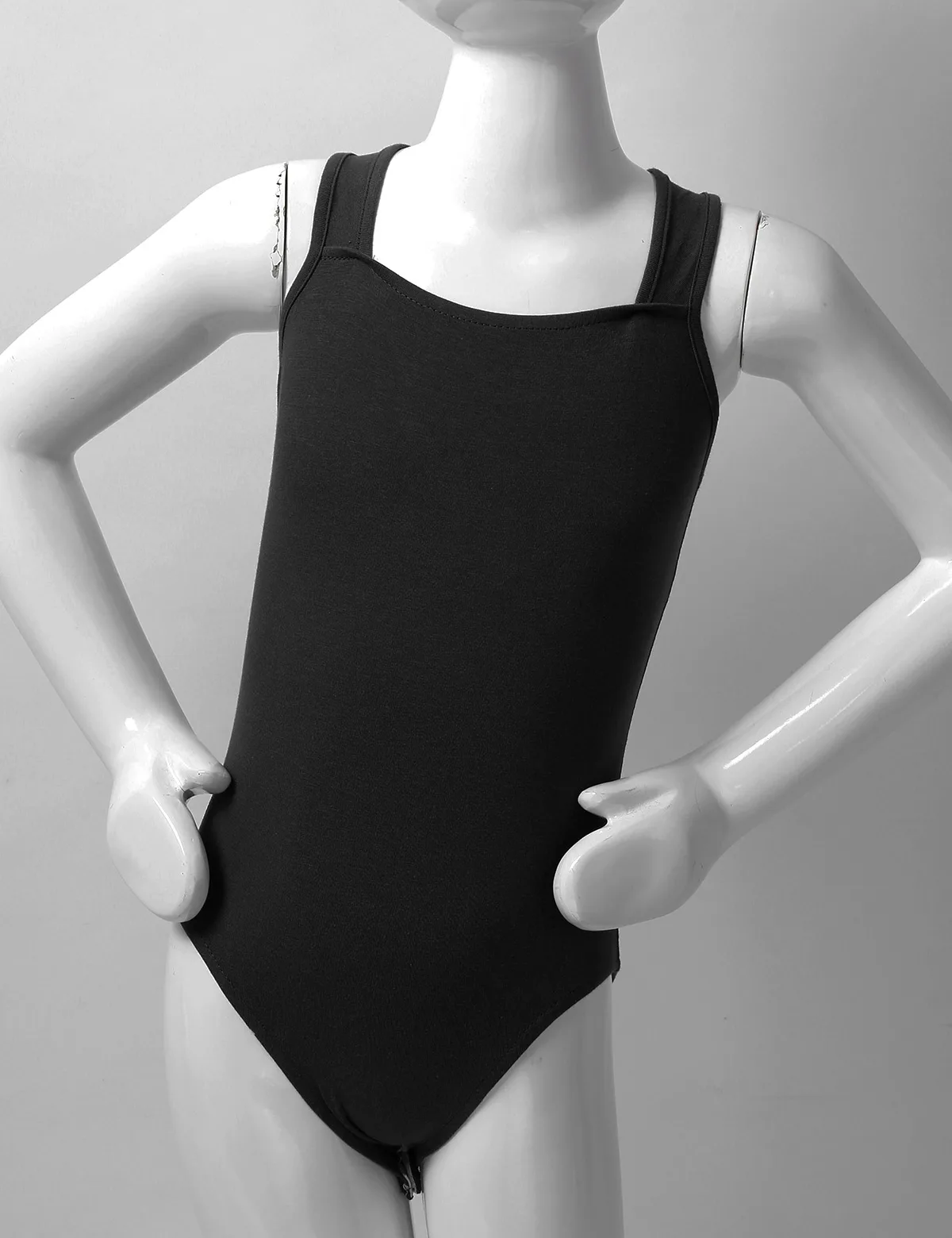 Kids Girls body ballet leotard ballerina party Stretchy Sleeveless M-Straps Back Girl Ballet Dance Gymnastics Leotard Jumpsuit |