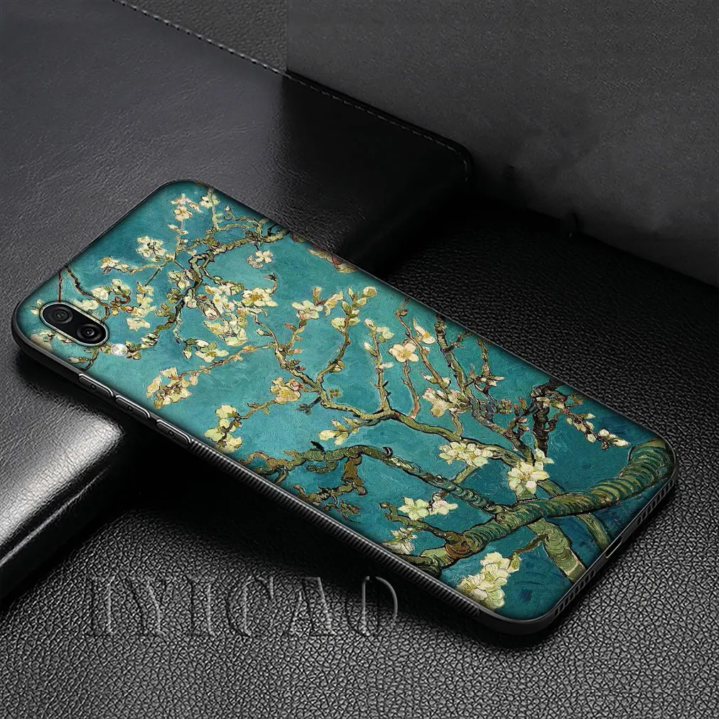 Мягкий чехол для Huawei P30 P20 Pro P10 P9 Lite Mini 2017 2016 P Smart Z Plus 2019 с изображением Ван Гога Моны
