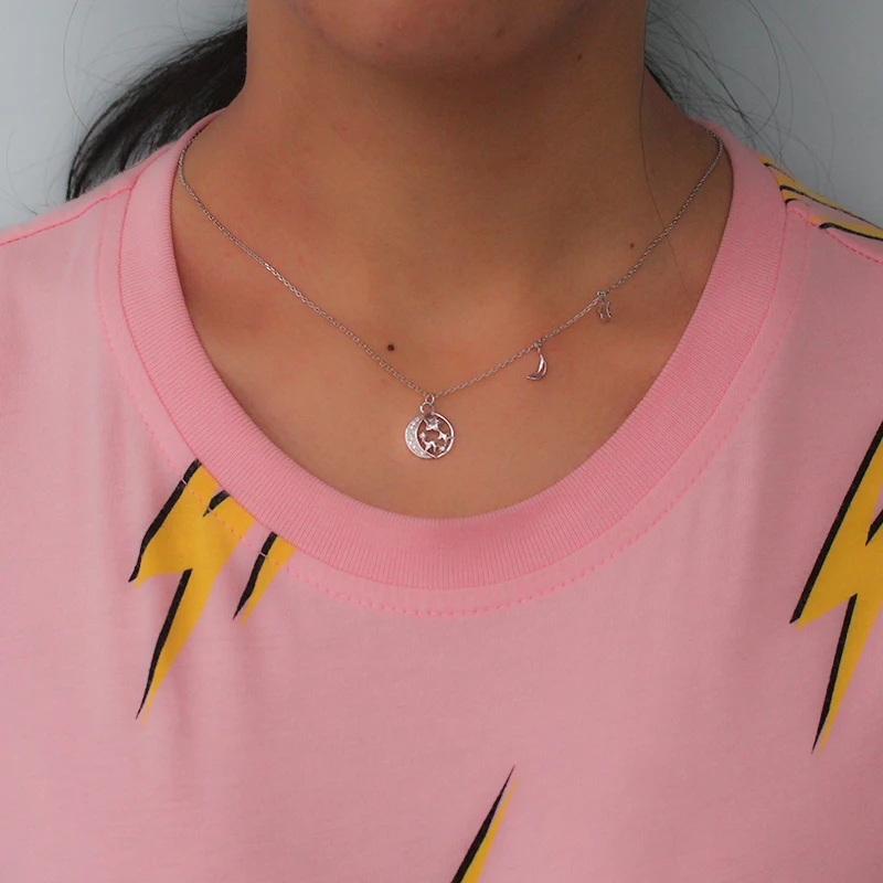 Женское короткое ожерелье с подвеской Trusta ювелирное изделие из стерлингового