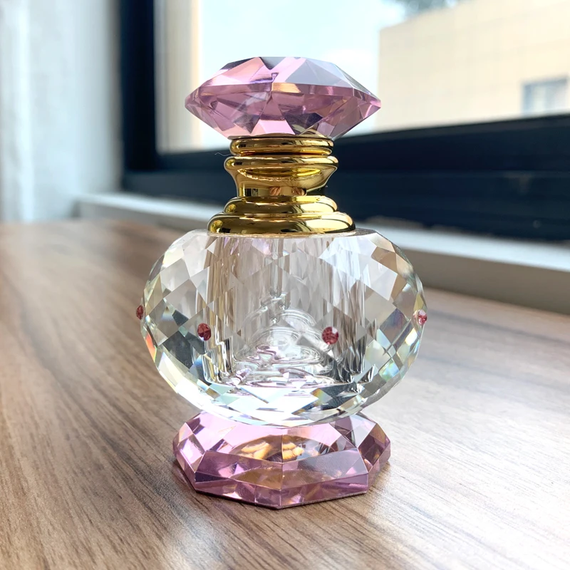 Розовый многоразовый флакон для духов ручной работы 6 мл | Дом и сад