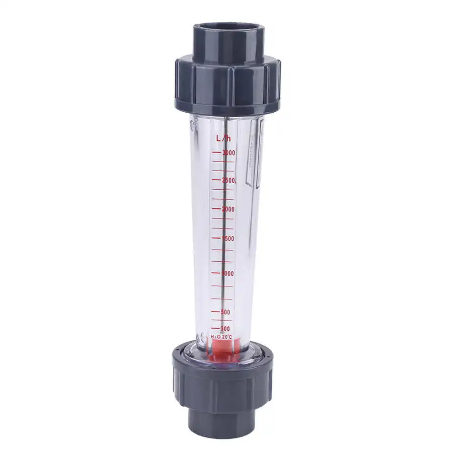 Flowmeter Plastic Tube Type LZS to 25 Flow Meter 300 3000L/H Water Rotameter Sensors Measurement Access | Инструменты