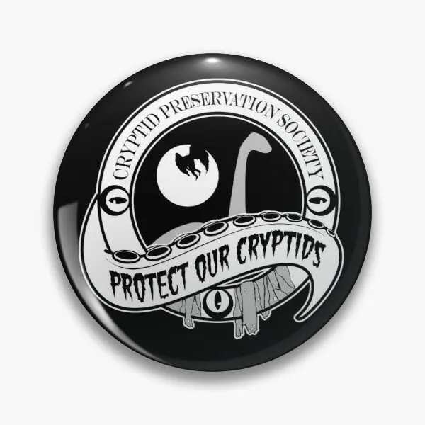 

Cryptid Preservation Society Customizable Soft Button Pin Creative Clothes Cartoon Collar Cute Brooch Decor Lover Hat Jewelry