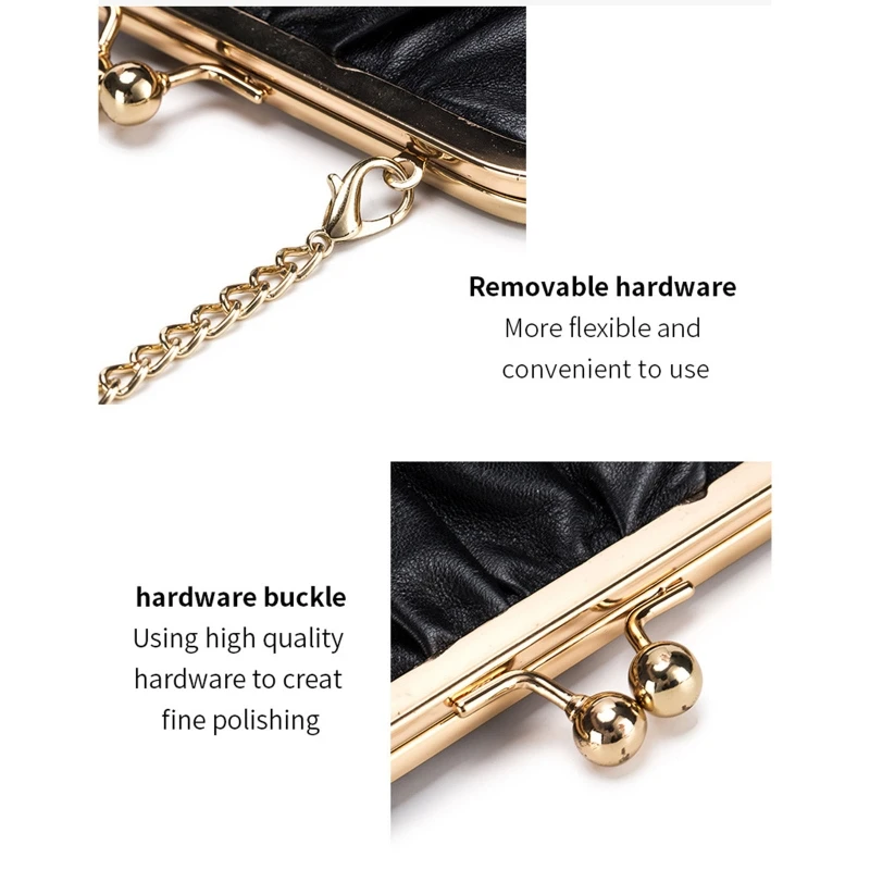 Сумка-клатч женская из искусственной кожи с длинной цепочкой | Багаж и сумки