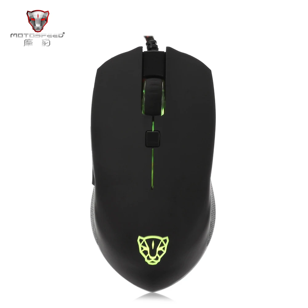 Motospeed V40 USB Проводная мышь 6 кнопок оптическая RGB светодиодный подсветка 4000 dpi