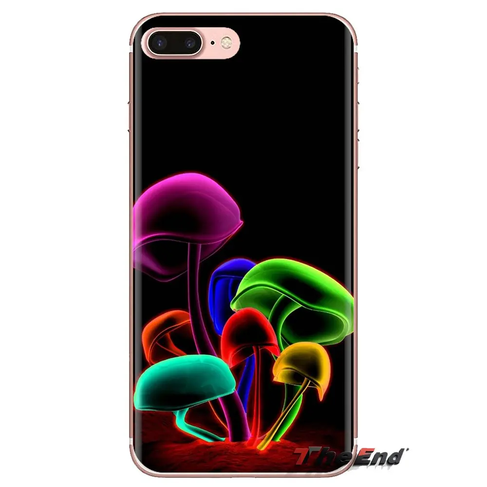 Красный супер красочный гриб для sony Xperia Z Z1 Z2 Z3 Z5 compact M2 M4 M5 E3 T3 XA Aqua LG G4 G5 G3 G2 Mini Чехол