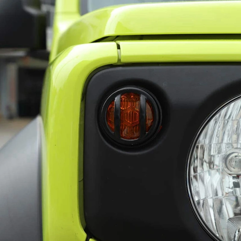 

4X Front Headlight & Turn Signal Light Lamp Cover Fit for Suzuki Jimny 2019+