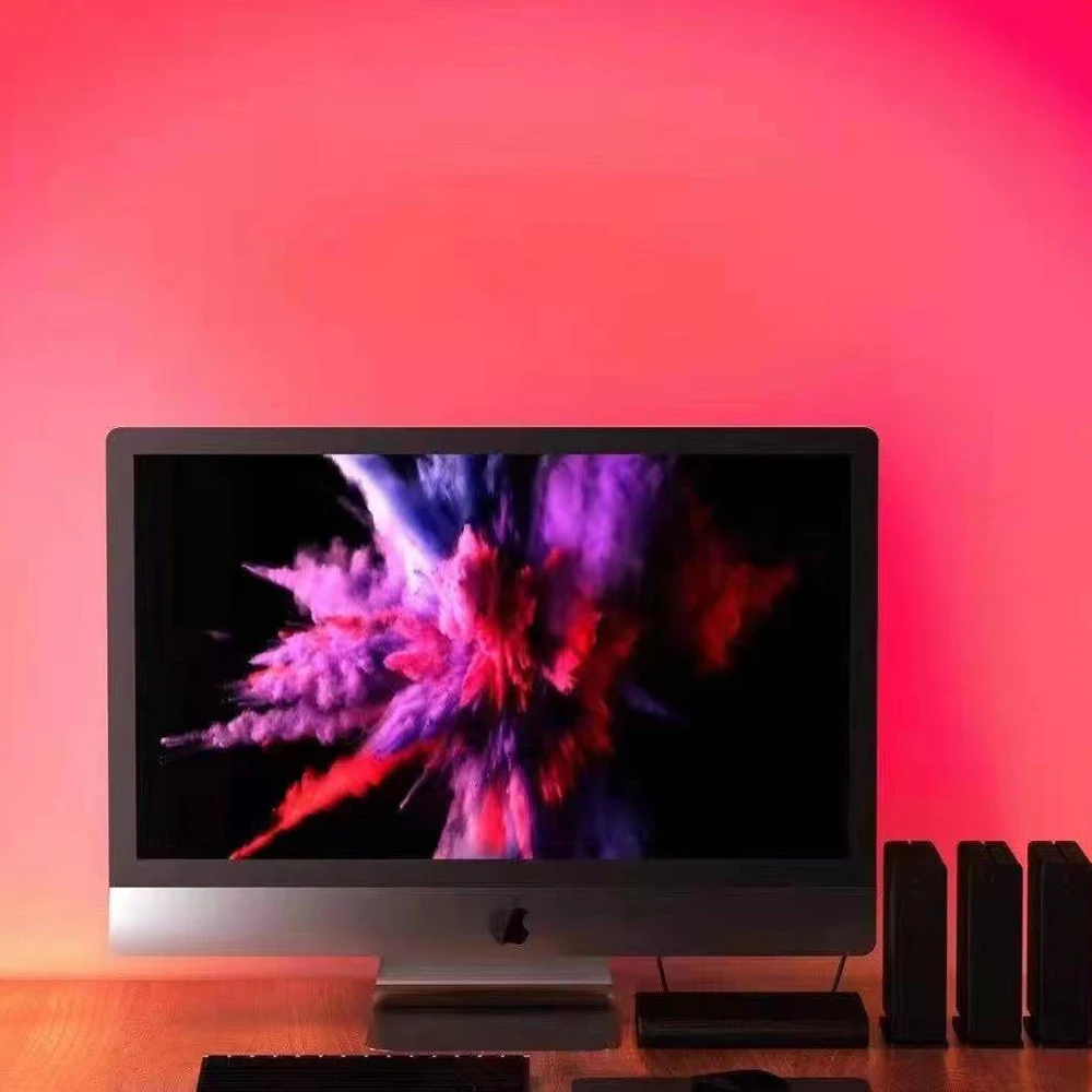 ТВ-мебель красочная атмосфера световая панель Smart BT WLAN RGB светодиодная подсветка