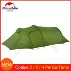 Палатка туннельная Naturehike Opalus, для 2-34 человек, водонепроницаемая, ткань 20D210T, легкая, для отдыха на открытом воздухе, походов, путешествий, NH17L001-L