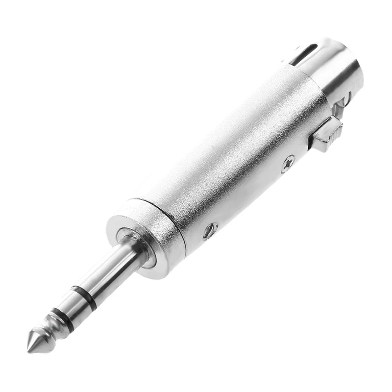 Переходник XLR на гнездо 6 3 мм со штекером для микрофона | Электроника