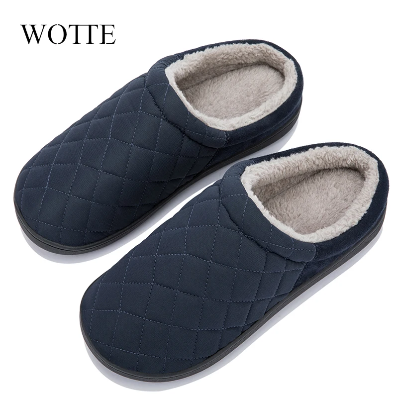 

Мужские коричневые осенне-зимние мягкие домашние тапочки для мужчин, теплые домашние тапочки для спальни, мужские хлопковые тапочки