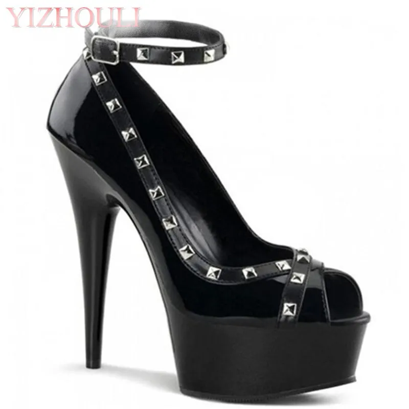 Crystal rhinestones shoes of sexy women platform bridal wedding bridesmaids high heels Dance Shoes 15 cm | Спорт и развлечения