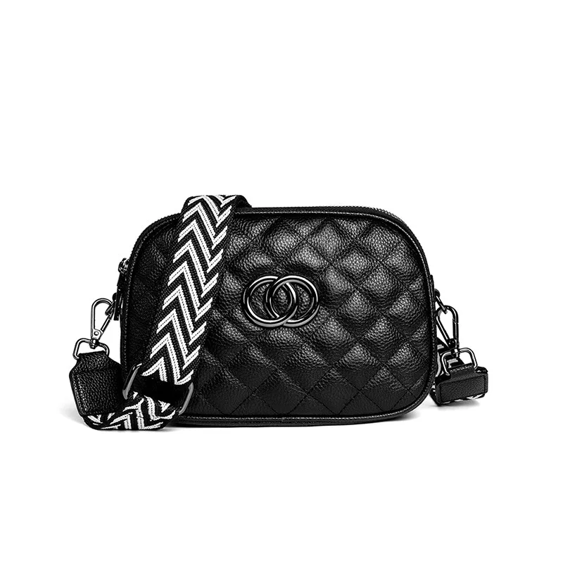 

Простая Наплечная Сумка для девушек с большой вместимостью и несколькими карманами