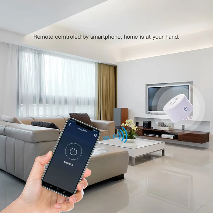 DoHome новая WiFi розетка умная вилка для системы IOS Поддержка Siri синхронизации