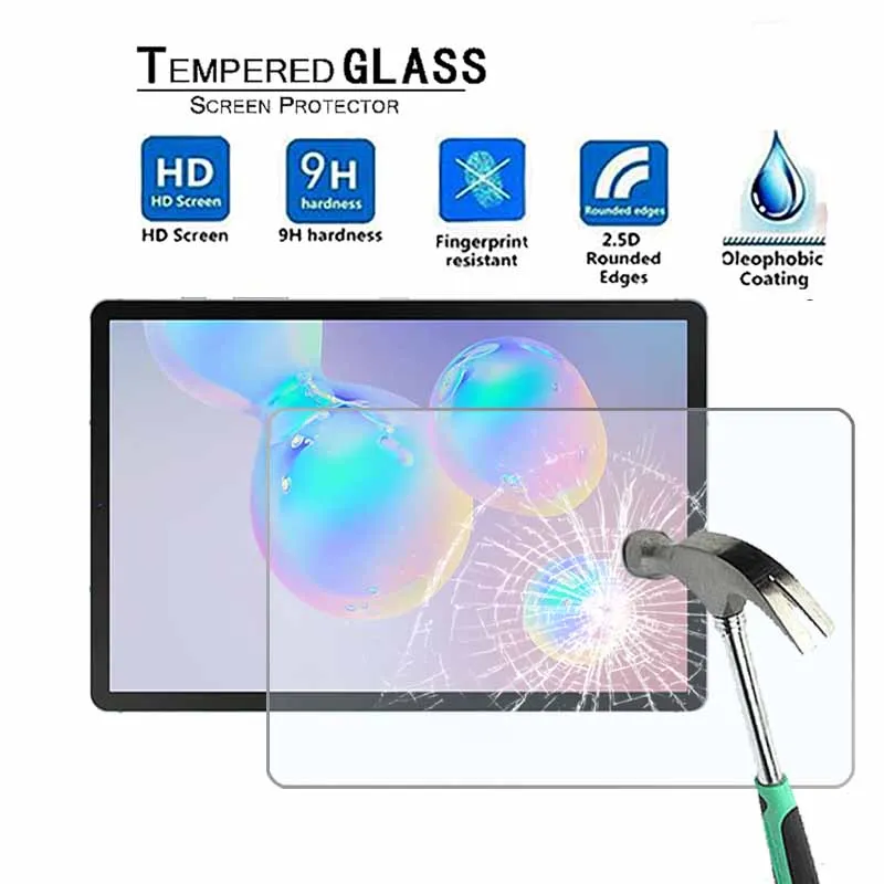 

Для Samsung Galaxy Tab S6 T865-9H Ультрапрозрачная Защитная пленка для экрана планшета из закаленного стекла премиум-класса