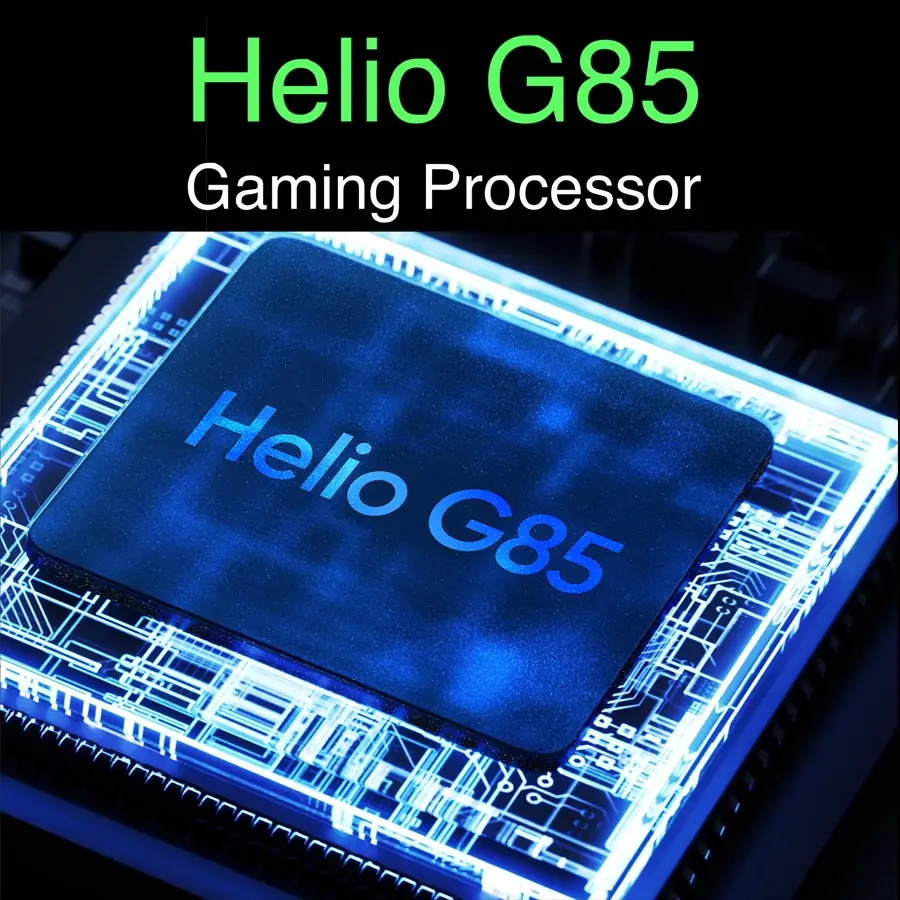 Смартфон realme 7i экран 6 5 дюйма HD 4 Гб + 64 ГБ тройная камера 48 МП Helio G85 восемь ядер