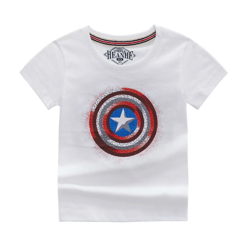 2020 летние детские футболки с коротким рукавом для мальчиков хлопковая толстовка