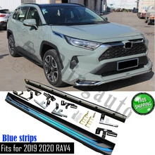 2 шт. левый и правый алюминиевый боковой Шаг подходит для Toyota RAV4 RAV 4 Беговая доска Nerf бар педаль протектор боковые лестницы