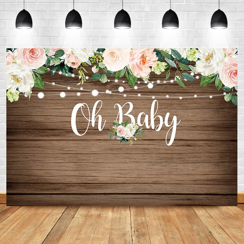 Mocsicka фон для фотосъемки с изображением необработанных деревьев и цветов в