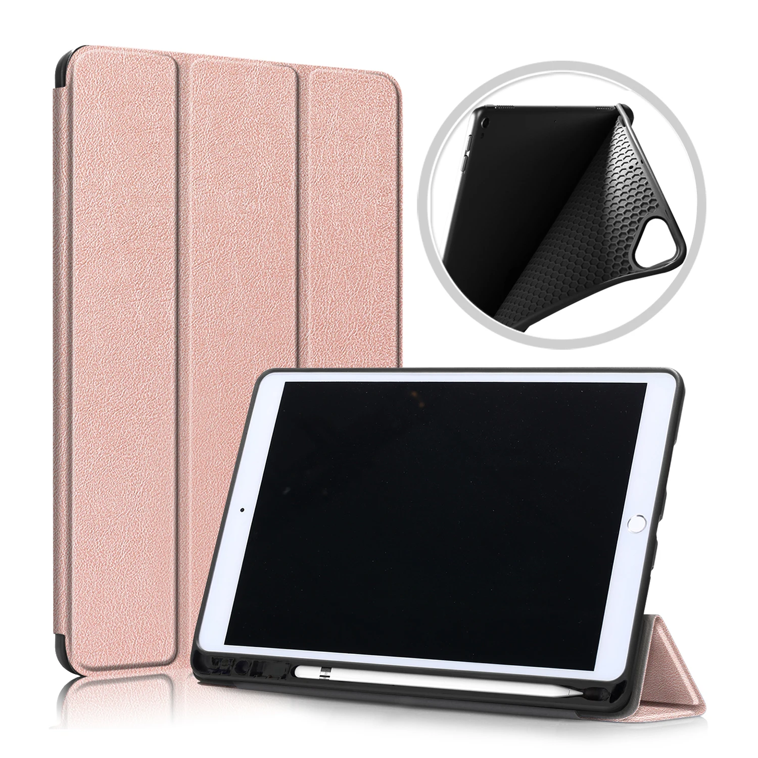 Чехол для планшета iPad 7th Generation 10 2 &quot2019 A2200 A2198 A2197 защитный чехол с держателем