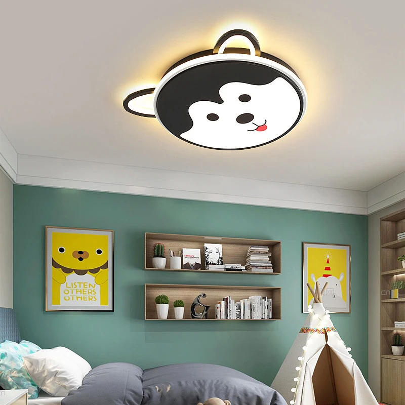 

Dog Animal Ceiling Light Baby Room Girl Lamp Childrens Lamp Kids Room Light Bedroom Ceiling Light Boy Room Lighting Led Dimmable