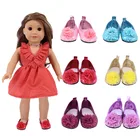 Кукольная обувь с блестками 7,5 см для кукол мальчиков и девочек 16-18 дюймов и кукол-реборн 43 см, кукольные игрушки и подарок на праздник для малыша нашего поколения