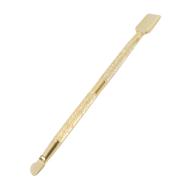 

1Pcs Stainless Steel Double Head Cuticle Pusher for Manicure Remove Manicure Pedicure Clean Care Tools Cuticle Spoon Pusher
