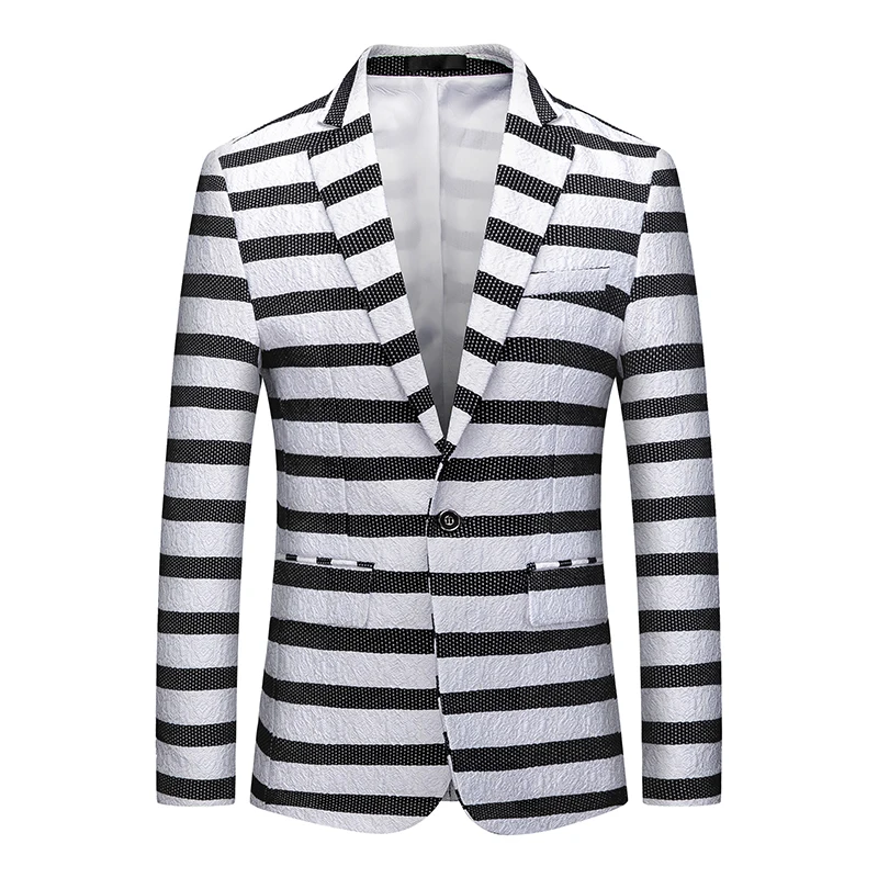 Новинка 2019 модное свадебное платье в полоску MOGU для мужчин хлопковый Мужской